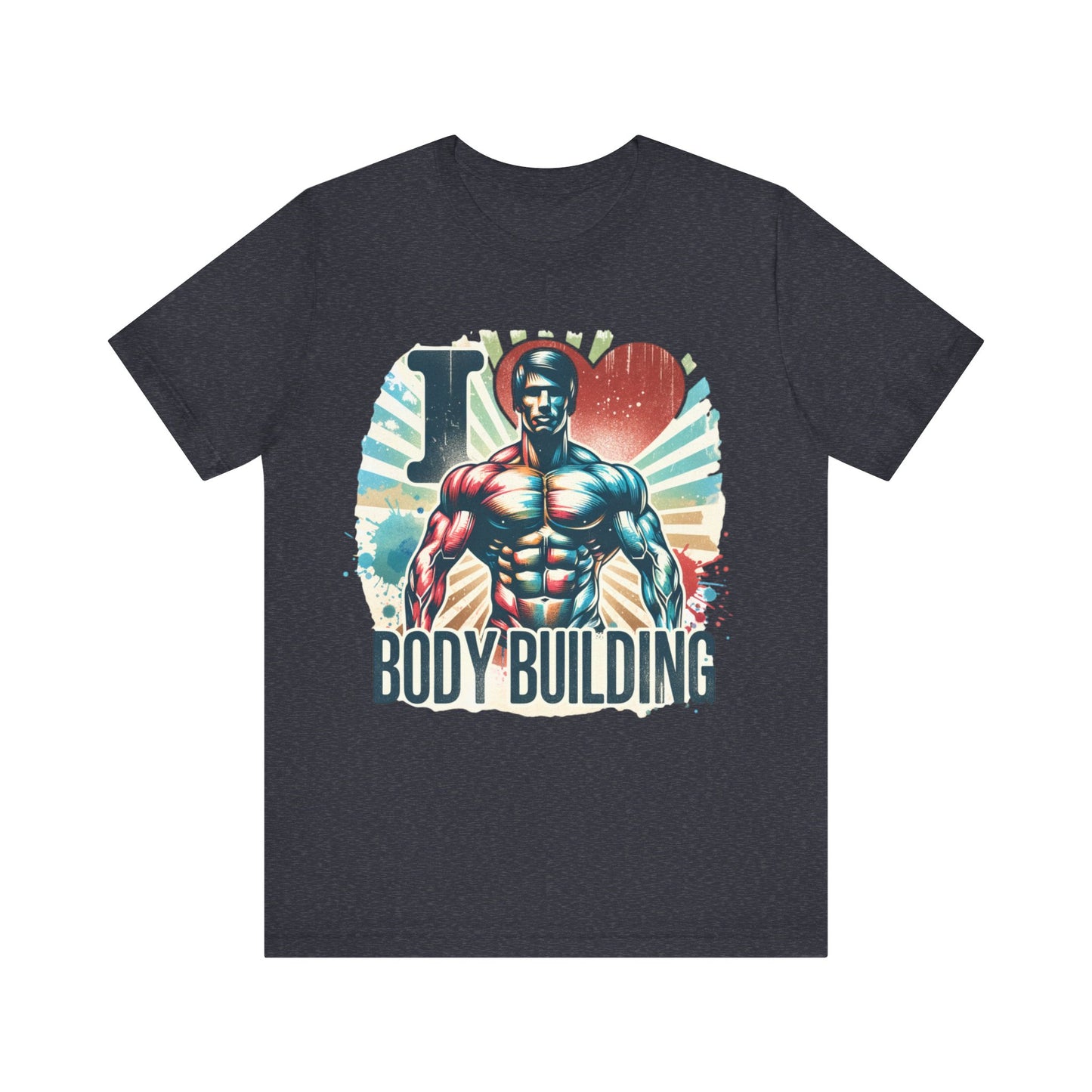 bodybuilding logo t-shirt