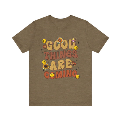 Cool Things Are Coming Jersey Short Sleeve Tee