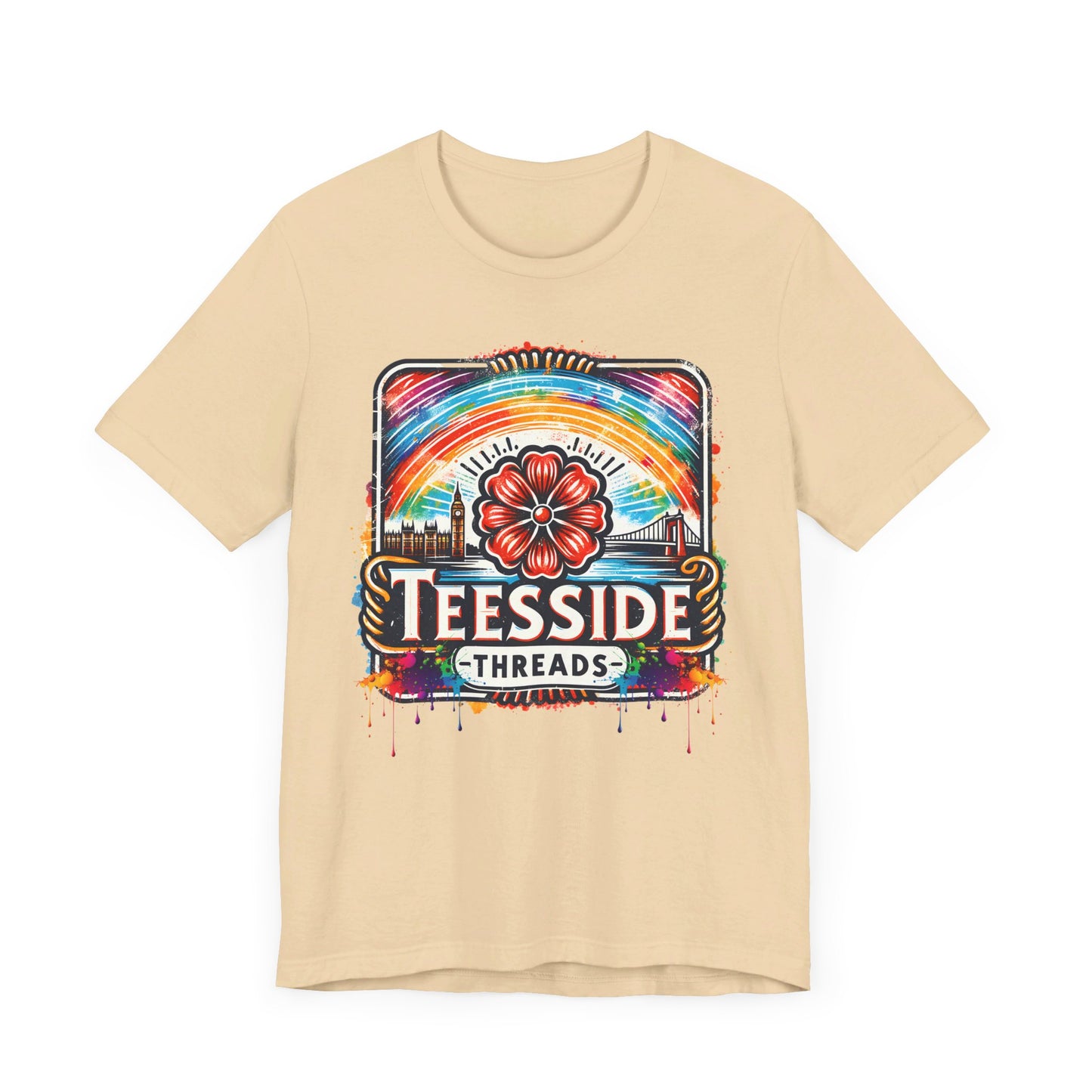 teessides threads unisex jersey short sleeve tee