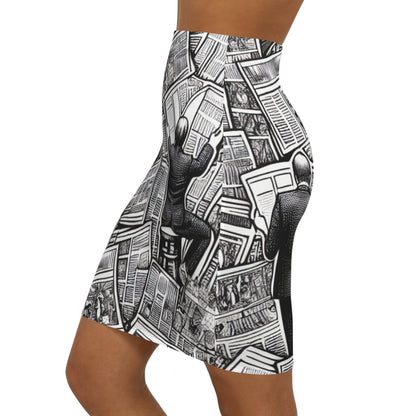 Black & White Art Skirts