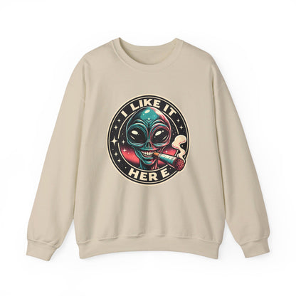 I Like It Here  Heavy Blend™ Crewneck Sweatshirt