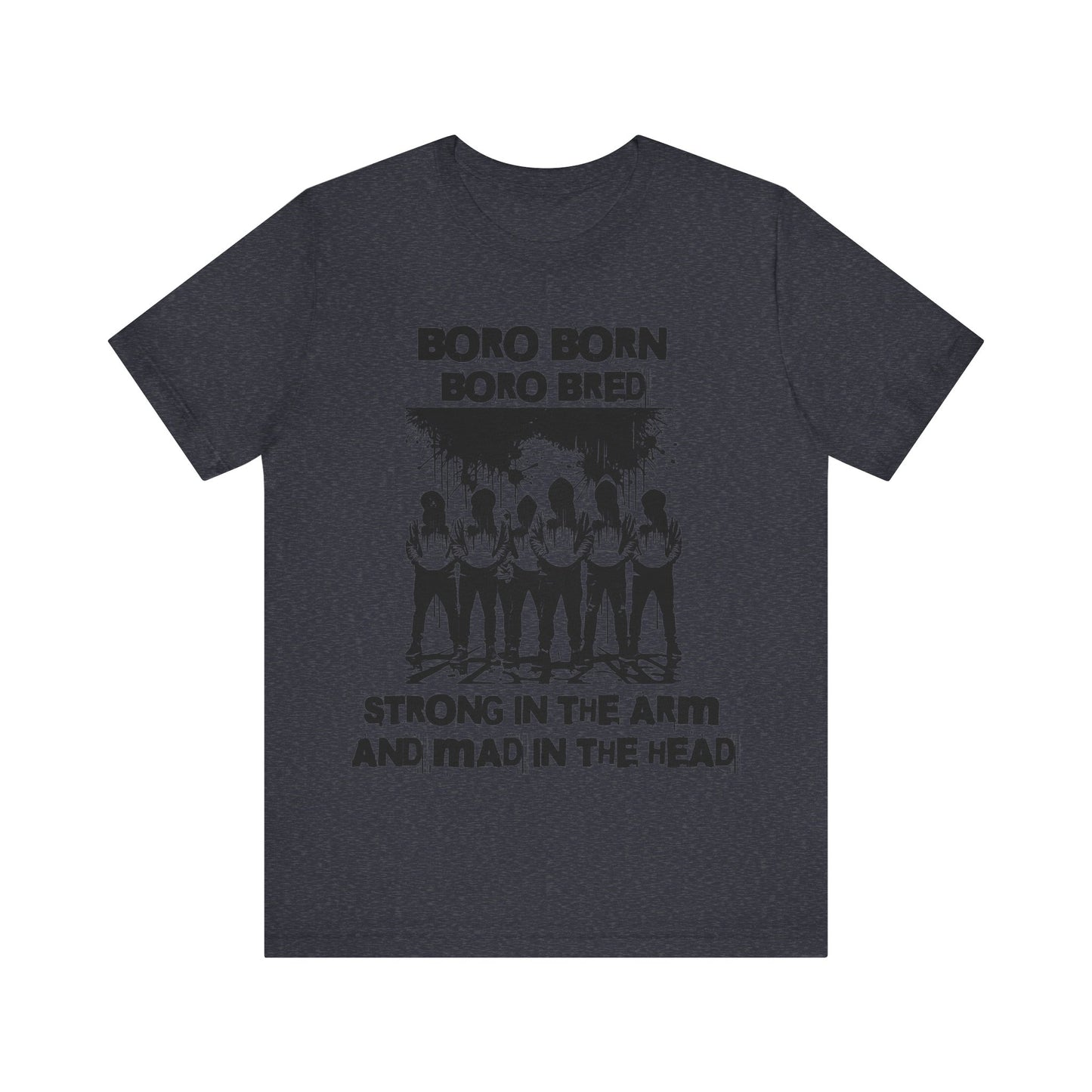 born and bred unisex t-shirt