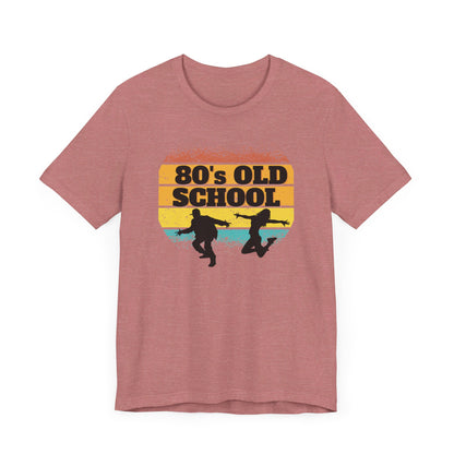 80's Old School Jersey Short Sleeve Unisex Tee