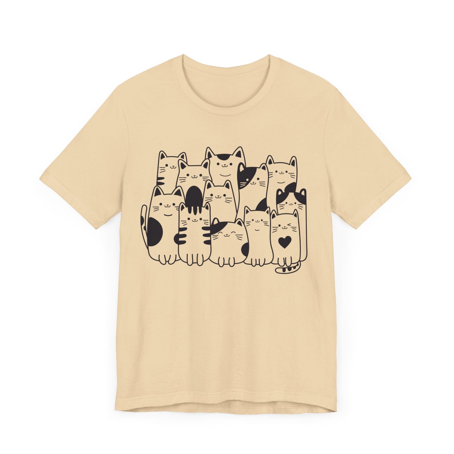 cat crew t-shirt