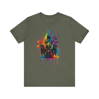 Colorful Paint Splatter T-Shirt