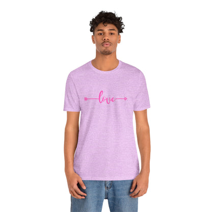 Pink Heart Unisex T-Shirt