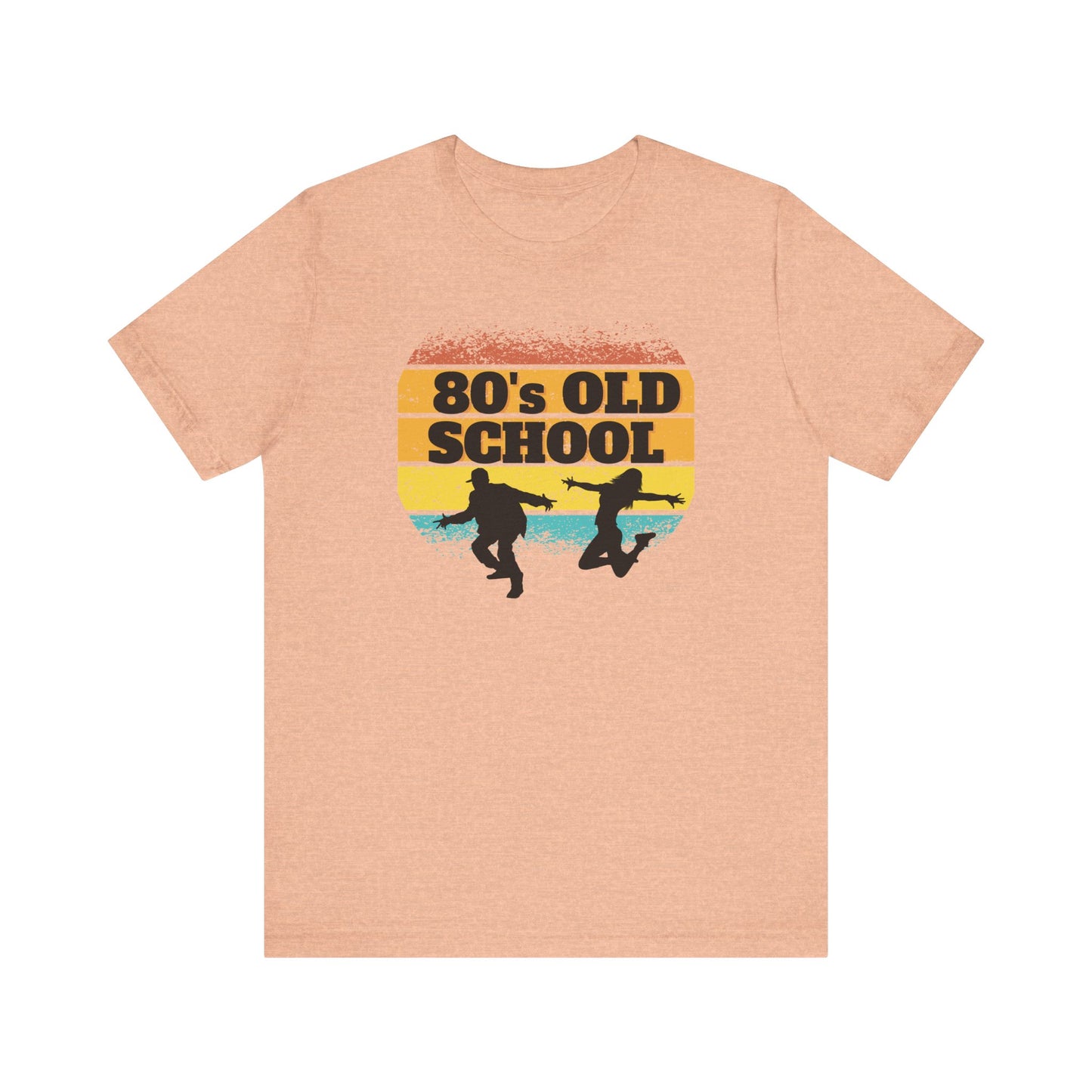 80's old school jersey short sleeve unisex tee