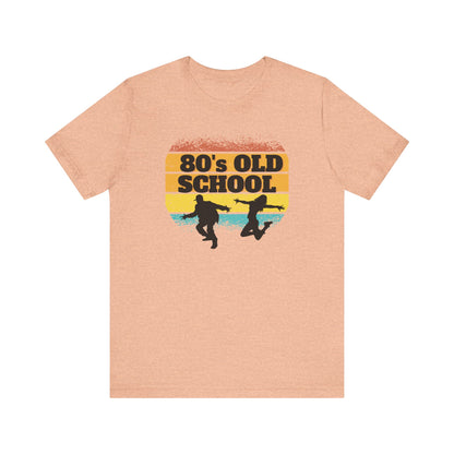 80's Old School Jersey Short Sleeve Unisex Tee