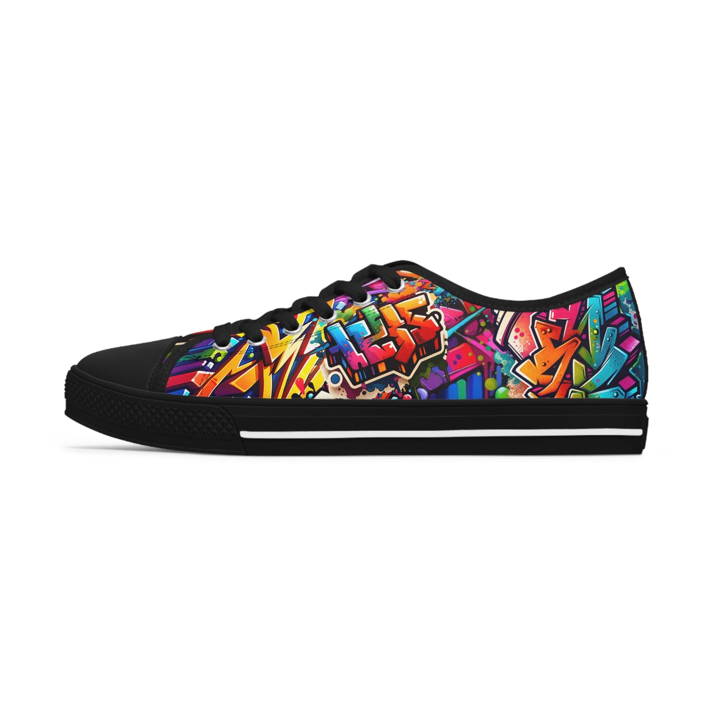 graffiti groove women sneakers