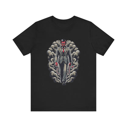 Corporate Demon Jersey Short Sleeve Unisex  Tee