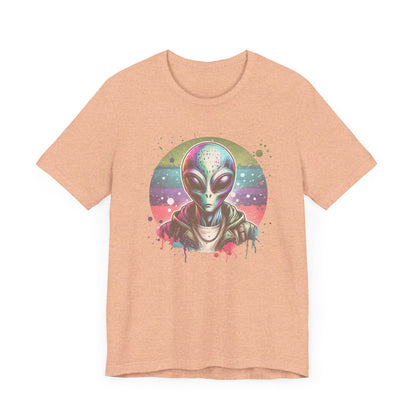 Confused Alien Jersey Short Sleeve Unisex Tee