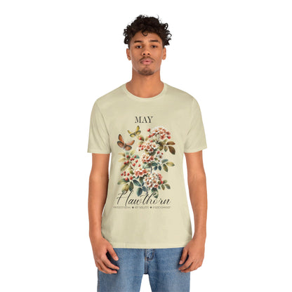 May Hawthorn Flowers T-Shirt