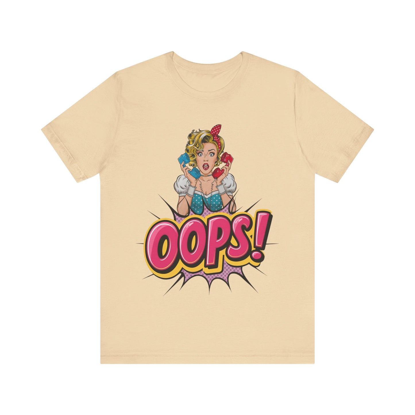 oops short sleeve t-shirt