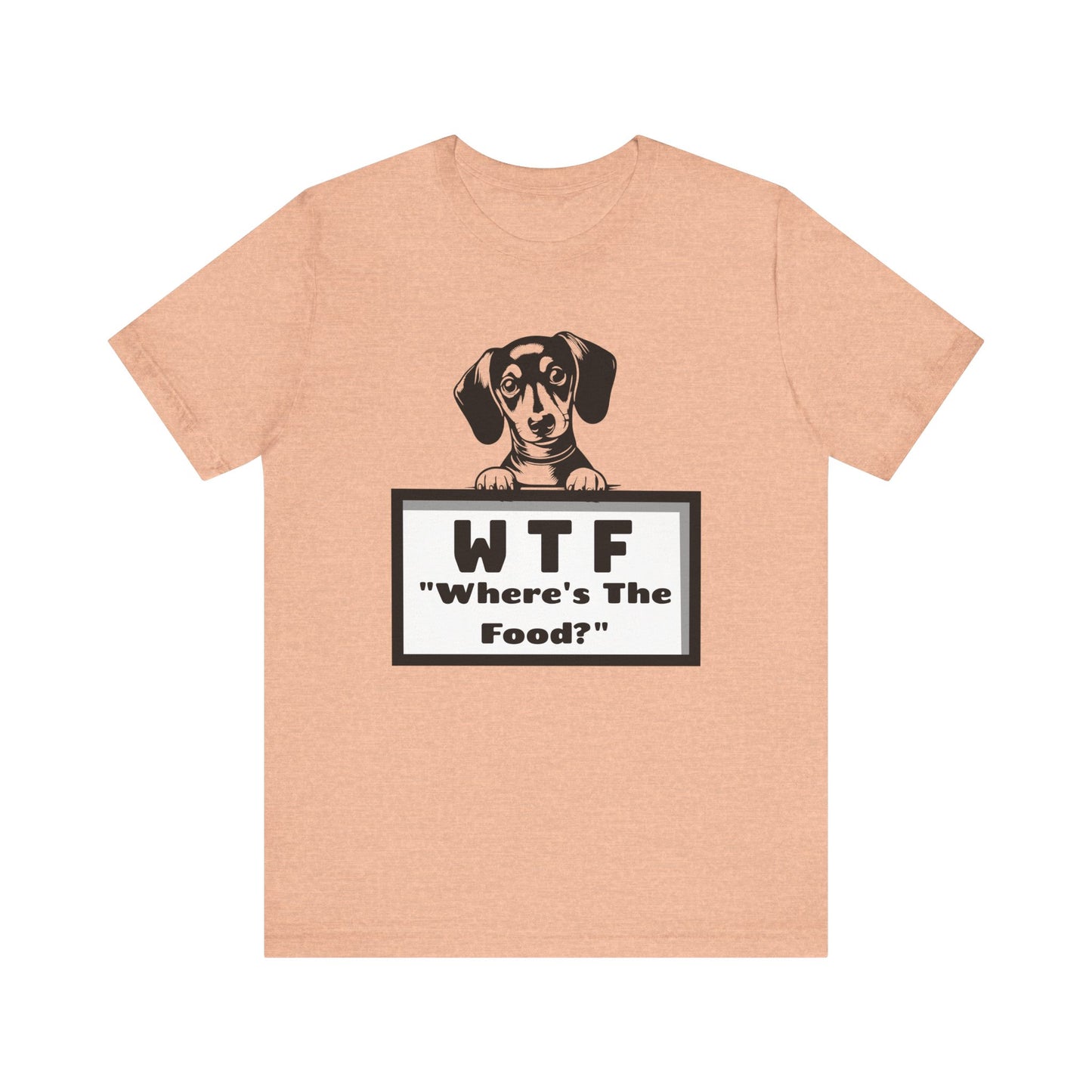 puppy where is the food short sleeve unisex tee