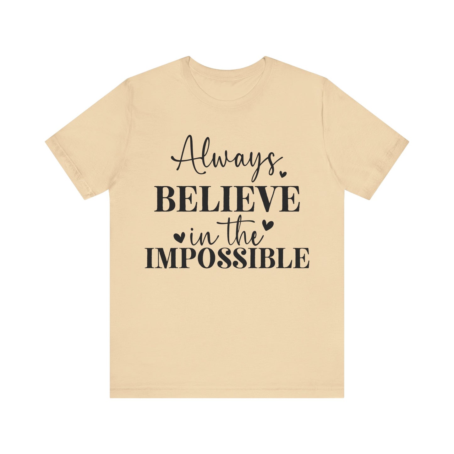 motivational short sleeve t-shirt