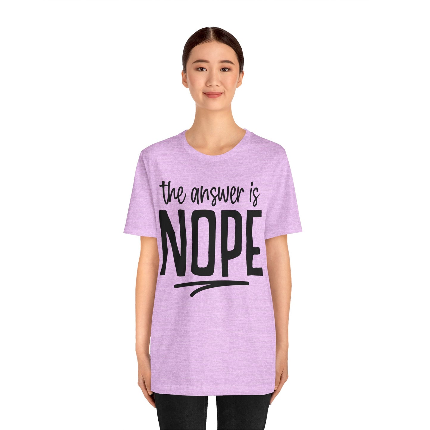 nope unisex t-shirt