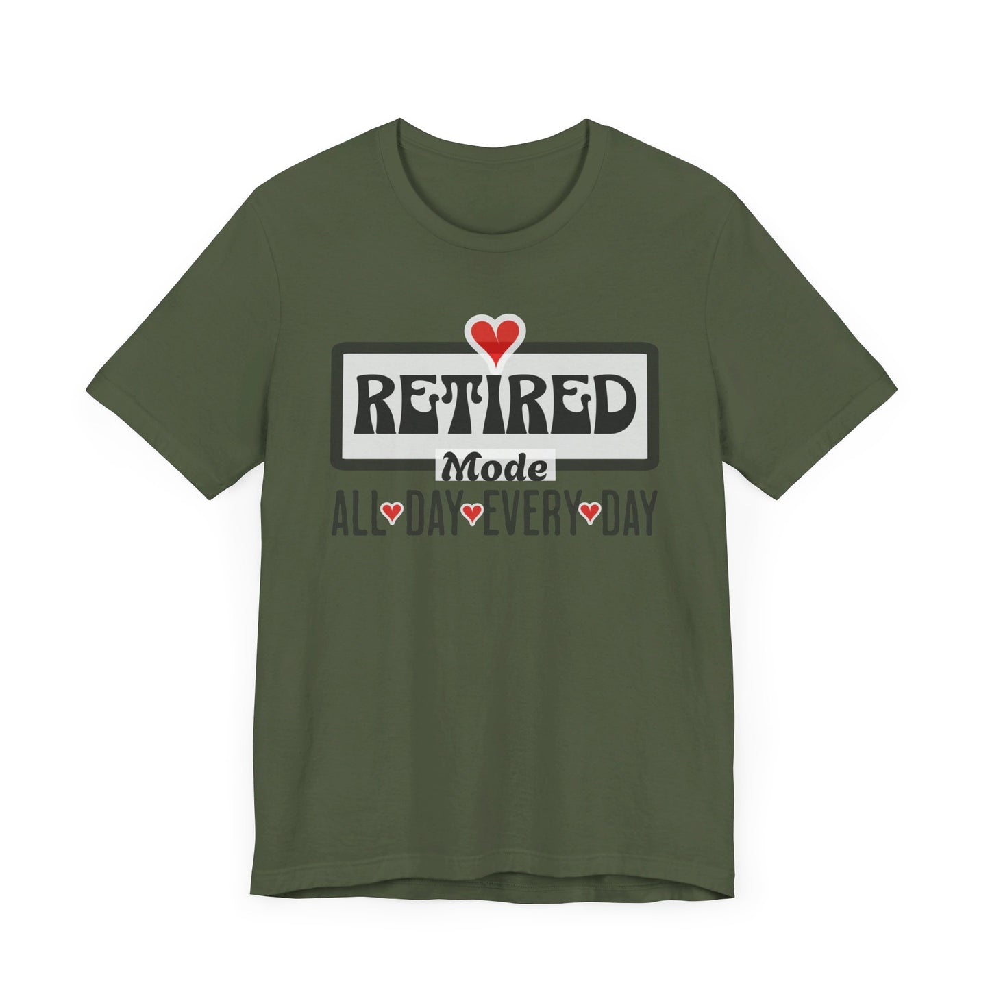 retired mode jersey short sleeve unisex tee