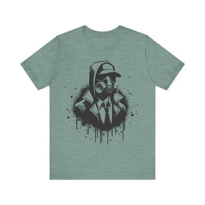 Gas Mask Soldier Logo T-Shirt