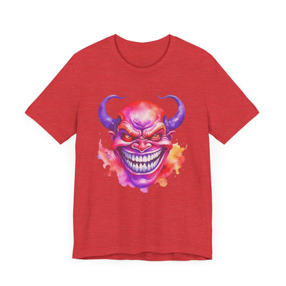 Wicked Smile Jersey Short Sleeve Unisex Tee