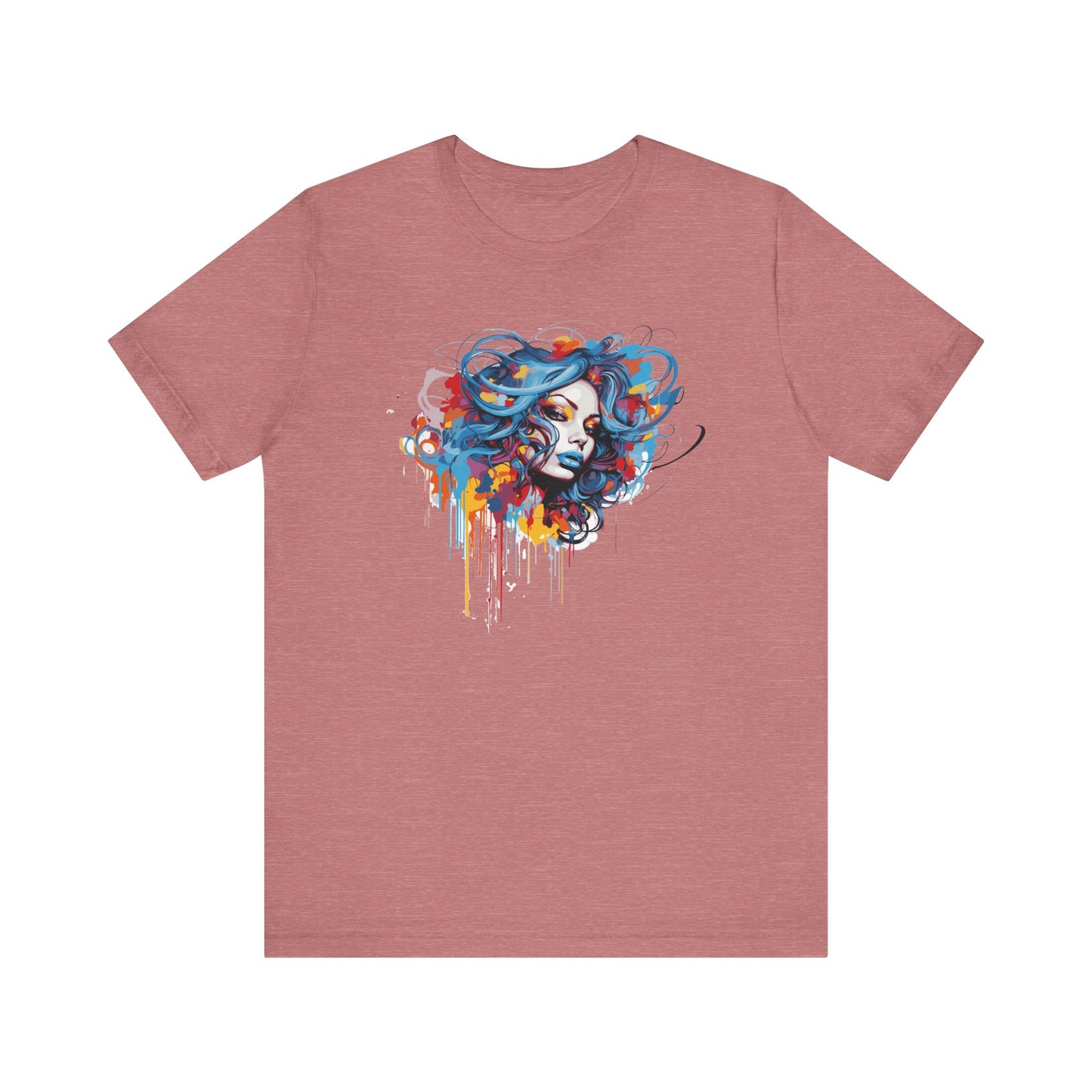 lady splatter t-shirt