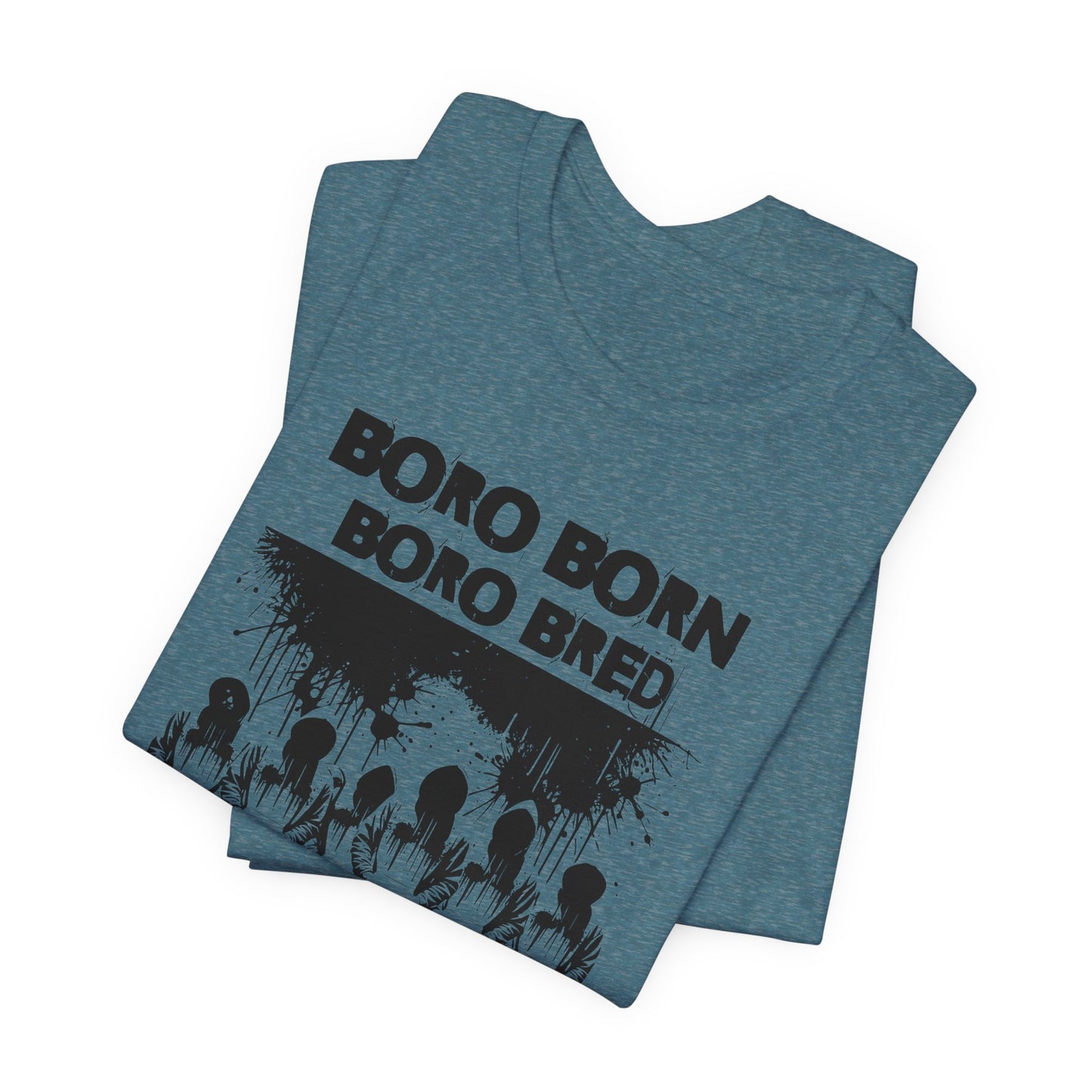 born and bred unisex t-shirt