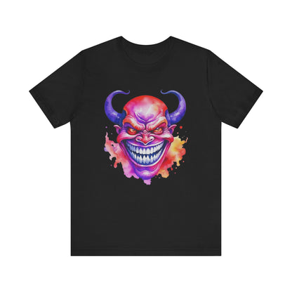 Wicked Smile Jersey Short Sleeve Unisex Tee