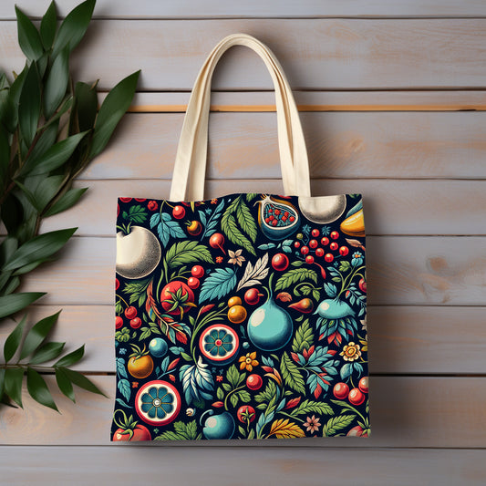 Fruits Canvas Tote Bag