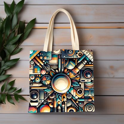 Edges Canvas Tote Bag