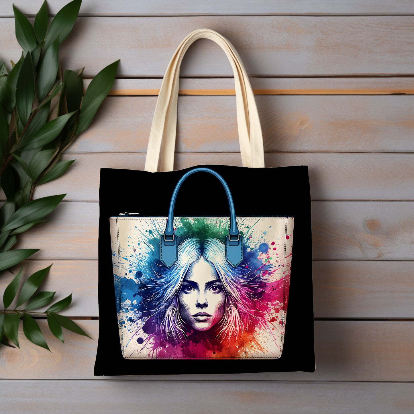 unknown canvas tote bag